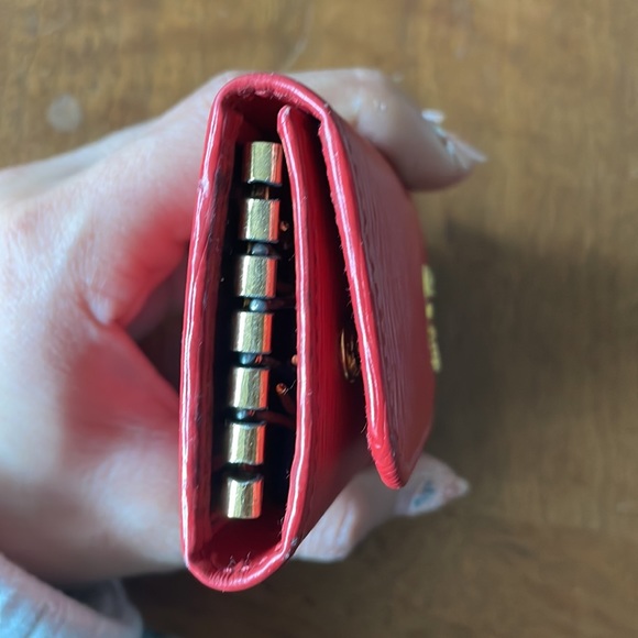 Prada red key holder - Picture 2 of 5